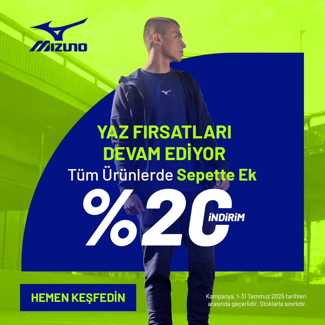 Tüm Ürünlerde Temmuz Ayına Özel Sepette Ek %20 İndirim Fırsatı