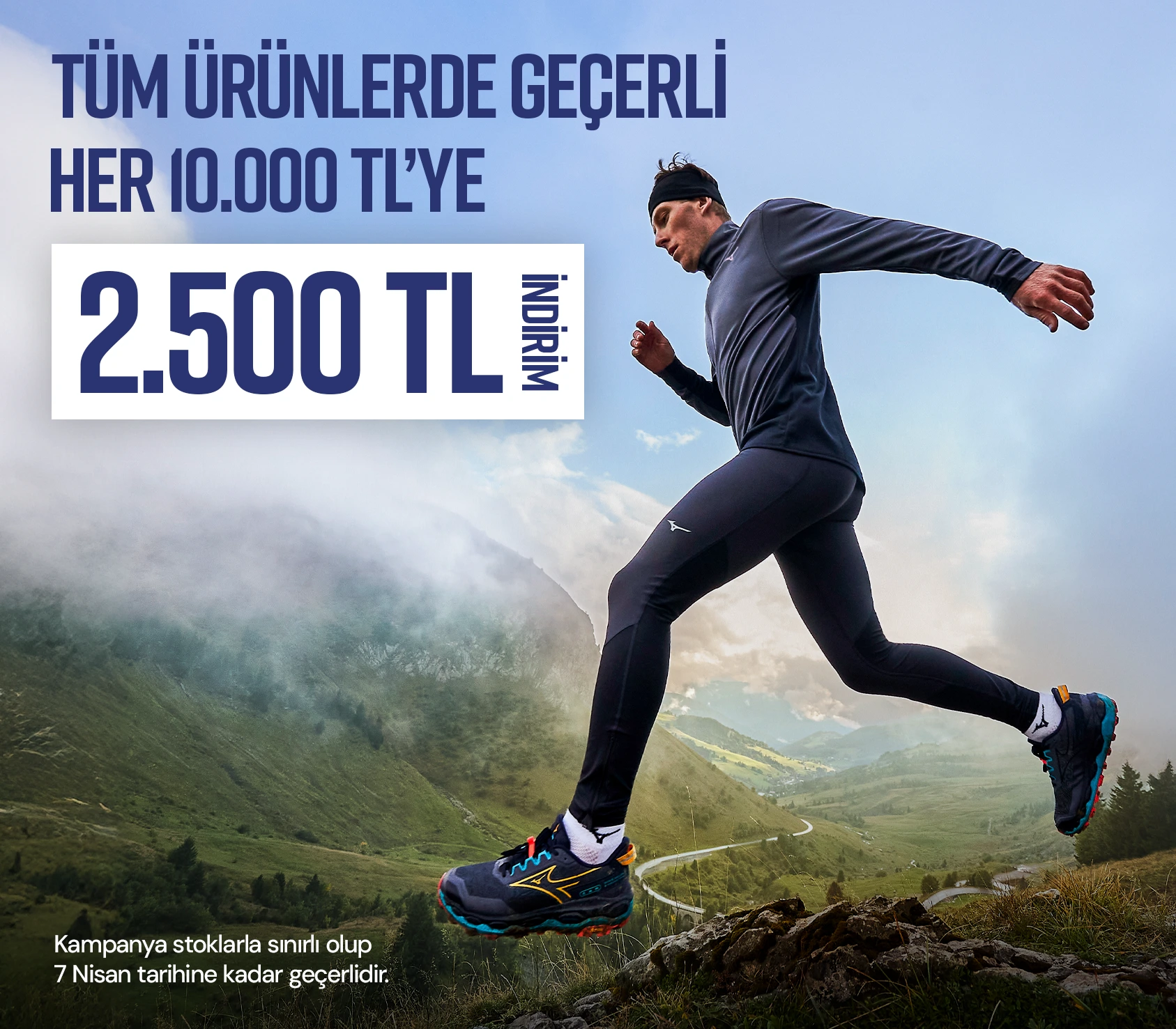Tüm Ürünlerde Geçerli 10.000 TL'ye 2.500 TL İndirim