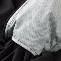 Waterproof 20K Hooded Jacket Kadın Yağmurluk Siyah