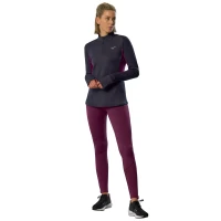 Warmalite Yarım Fermuarlı Kadın Sweatshirt Siyah