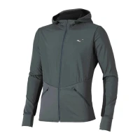 Active Warmalite Kapüşonlu Erkek Sweatshirt Gri/Siyah
