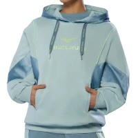 Athletics Mizuno Hoody  Kadın Kapüşonlu Sweatshirt Yeşil