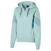 Athletics Mizuno Sweat Jacket  Kadın Kapüşonlu Sweatshirt Yeşil