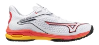 Wave Exceed Tour 6 AC Erkek Tenis Ayakkabısı Beyaz / Turuncu