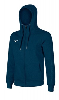Mizuno Sweat Fermuarlı Kapüşonlu Erkek Sweatshirt Lacivert 