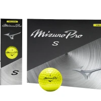 25 Mizuno Pro S 3'lü Golf Topu Seti Sarı  