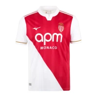 Home Jersey Monaco Resmi Maç Forması Beyaz / Kırmızı