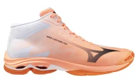 Wave Lightning Pro MID Erkek Voleybol Ayakkabısı Beyaz / Turuncu