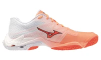 Wave Lightning Elite Unisex Voleybol Ayakkabısı Beyaz / Turuncu