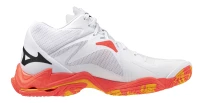 Wave Lightning Z8 MID Unisex Voleybol Ayakkabısı Beyaz / Turuncu