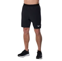 9 Inches Laser Erkek Şort Siyah