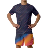 Summer Pack Qd Erkek Tişört Lacivert / Turuncu