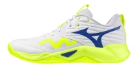 Wave Momentum Pro Unisex Voleybol Ayakkabısı Beyaz / Sarı