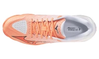 Wave Lightning Elite Unisex Voleybol Ayakkabısı Beyaz / Turuncu