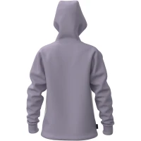 Athletics Kadın Kapüşonlu Fermuarlı Sweatshirt Gri