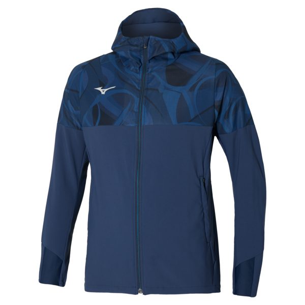 Paris Athlete Hooded Jacket Erkek Yağmurluk Lacivert