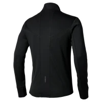 Active Warm Erkek Yarım Fermuarlı Uzun Kollu Tişört Siyah