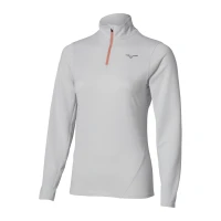 Tech Thermal Charge Kadın Yarım Fermuarlı Tshirt Beyaz 
