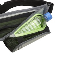 Bottle Waist Pouch Matara Hazneli Unisex Bel Çantası Gri