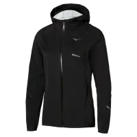 Waterproof 20K Hooded Jacket Kadın Yağmurluk Siyah