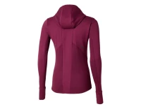 Active Warm Kadın Kapüşonlu Yarım Fermuarlı Rüzgarlık Bordo