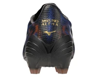 Mizuno Alpha 3 Japan Erkek Krampon Siyah / Mavi
