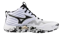 Wave Momentum Elite MID Unisex Voleybol Ayakkabısı Beyaz / Desenli