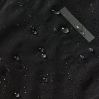 Waterproof 20K Hooded Jacket Kadın Yağmurluk Siyah