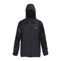 Active Alpha Hooded Jacket Erkek Kapüşonlu Yağmurluk Siyah