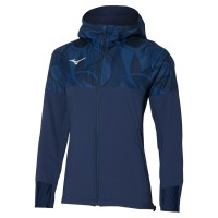 Paris Athlete Hooded Jacket Kadın Yağmurluk Lacivert