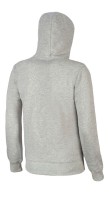 Sweat Hoodie Erkek Fermuarlı Sweatshirt Gri