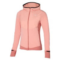 Warmalite Hybrid Kadın Tam Fermuarlı Sweatshirt Pembe