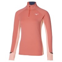 Warmalite Kadın Yarım Fermuarlı Sweatshirt Pembe