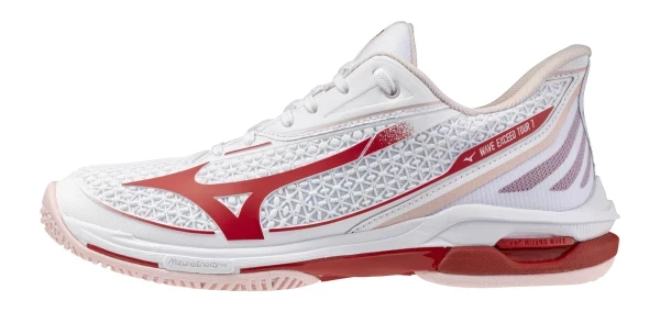 Wave Exceed Tour 7 AC Kadın Tenis Ayakkabısı Beyaz / Kırmızı