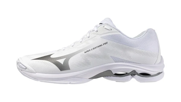 Wave Lightning Pro Unisex Voleybol Ayakkabısı Beyaz / Gri