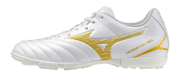 Monarcıda Neo 3 Select AS Erkek Halı Saha Ayakkabısı Beyaz / Altın