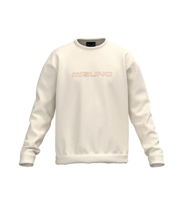 Athletics Graphic Crew Erkek Sweatshirt Krem