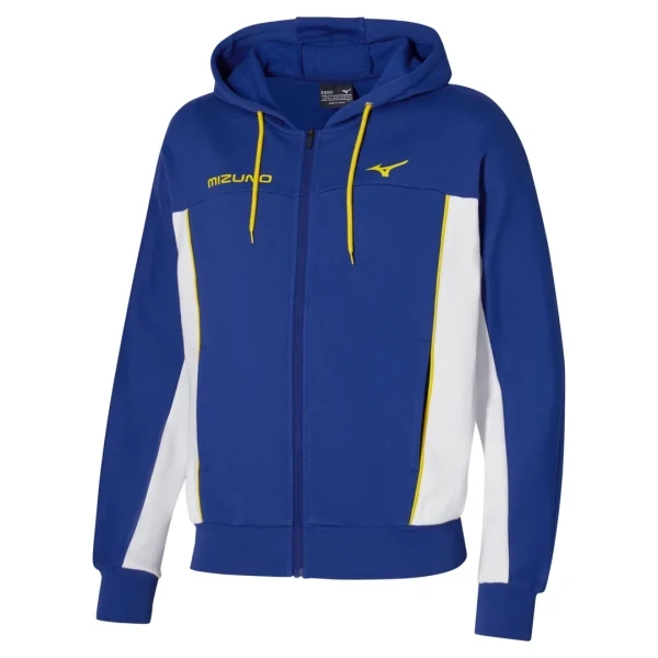 Athletics Mizuno Sweat Jacket Erkek Sweatshirt Lacivert/Beyaz