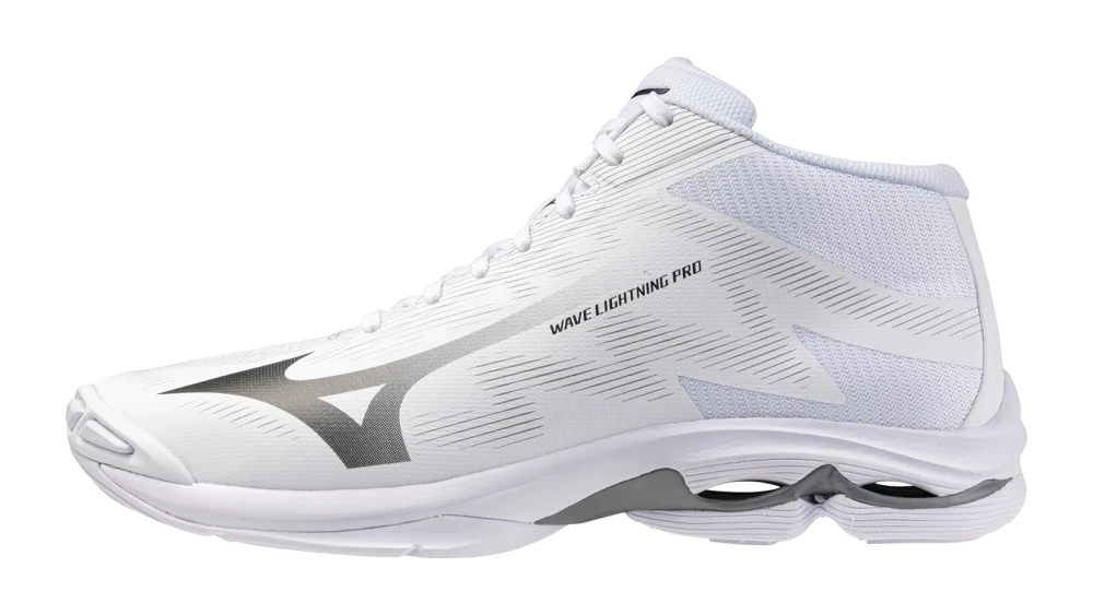 Wave Lightning Pro MID Unisex Voleybol Ayakkabısı Beyaz