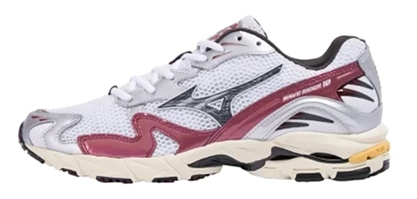 Wave Rıder 10 Unisex Günlük Giyim Ayakkabısı Beyaz / Bordo