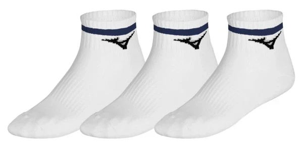 Mizuno Training Mid With Line 3P Çorap Beyaz
