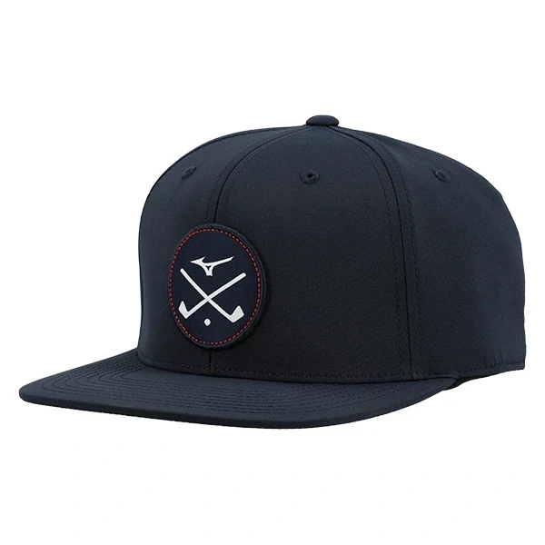 Mizuno Crossed Clubs Snapback Unisex Şapka Siyah