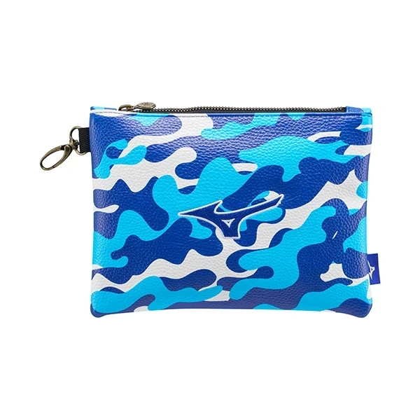 Blue Camo Zip Tote Unisex Golf El Çantası Mavi / Beyaz