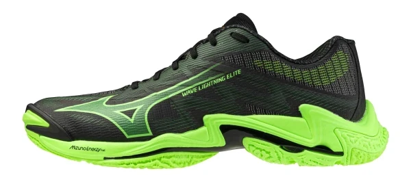 Wave Lightning Elite Erkek Voleybol Ayakkabısı Siyah / Yeşil