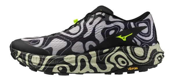Mizuno Neo Accera Unisex Koşu Ayakkabısı Siyah / Beyaz / Desenli