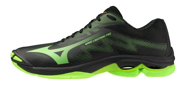 Wave Lightning Pro Unisex Voleybol Ayakkabısı Siyah / Yeşil