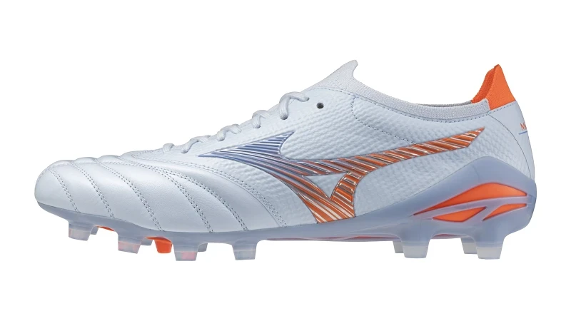 Morelia Neo 5 Beta Japan Erkek Krampon Beyaz / Mavi
