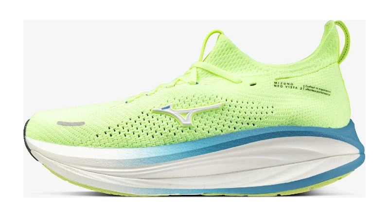 Mizuno Neo Vista 3 Erkek Koşu Ayakkabısı Yeşil
