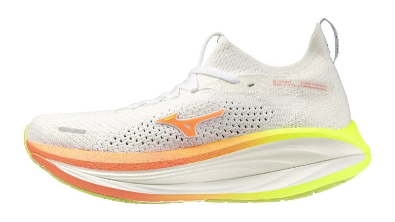 Mizuno Neo Vista 3 Kadın Koşu Ayakkabısı Beyaz / Turuncu
