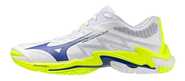 Wave Lightning Elite Unisex Voleybol Ayakkabısı Beyaz / Sarı